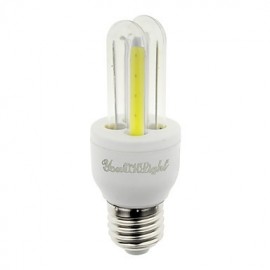 E27 3W 210lm 6000K 4 COB LED Maislampe mit weißem Licht (AC85 265V)