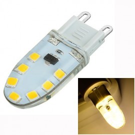 G9 dimmbare Silikon Glühbirne 3 W 200 lm 14 x SMD 2835 warmweiß (AC 220–240 V).