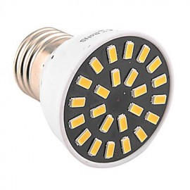 Sehr heller 5W E26 E27 LED Strahler 24 SMD 5733 400 500 lm Warmweiß Kaltweiß (AC 110 V AC 220 V)