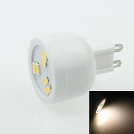 G9 2W 6LED 5730SMD 90 120LM 3000 3500K AC220 240V Strahler Warmweiß Weiß Silber