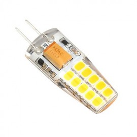 2W G4 LED Zweistiftlampen T 20 SMD 2835 280 300 lm Warmweiß Kaltweiß Dekorativ AC DC 12 1 Stck