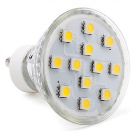 3W GU10 LED Strahler MR16 12 SMD 5050 150lm Warmweiß