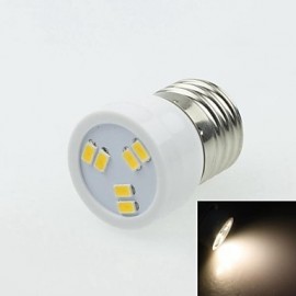 E27 2W 6LED 5730SMD 90 120LM 3000 3500K AC220 240V Strahler Warmweiß Weiß Silber