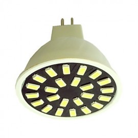 5W MR16 Dekorationslicht 24LED SMD 5733 350LM 400LM Warmweiß Kaltweiß AC110 AC220 1 Stck