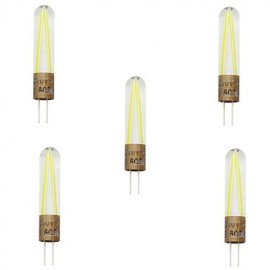 5 Stück G4 2 W COB Filament LED Licht Lampada LED Strahler Kronleuchter Ersetzen Glühlampe (AC220 240 V)