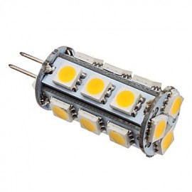 2W G4 LED Mais Lichter T 18 SMD 5050 110 lm Warmweiß DC 12