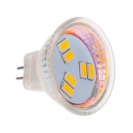 3W LED Strahler MR11 6 SMD 5630 270 lm Warmweiß Kaltweiß DC 12