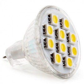 GU4(MR11) 2W 10 SMD 5050 120 LM Warmweiß Kaltweiß MR11 LED Strahler DC 12