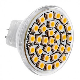 MR11 1 5 W 30 x 3528 SMD 150–180 lm 3000–3500 K warmweißes Licht LED Spotlampe (DC 12 V)