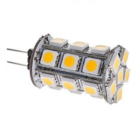 3W G4 LED Mais Lichter T 24 SMD 5050 290 lm Warmweiß DC 12