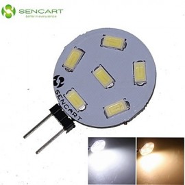 G4 GZ4 MR11 3W 6x5730 5630SMD LED 270LM 3500K 6000K Warmweiß Kaltweiß LED Spotlichter Glühbirne DC AC 9 36V