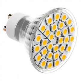 GU10 5 W 30 x 5050SMD 300–360 lm 3000–3500 K warmweißes Licht LED Spotlampe (85–265 V)