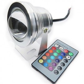 10 W RGB Vollfarb IP68 wasserdichte LED Poollampe mit Strahler (12 V)