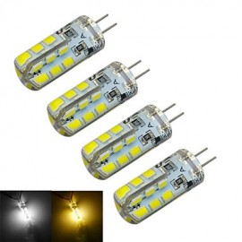 2015 heißer verkauf! [4 teile los] LED G4 Birne DC12V 1 5 W SMD2835 24 leds Kühles whie Warmweiß led lampen lampe