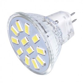 MR11 3W Warmweiß Weiß 3000K 6000K 250lm 12 SMD5733 LED Strahler (AC DC12V)