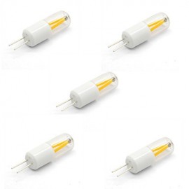 5 Stück G4 1 5 W LED Filament COB Glühbirne ersetzt 20 W Halogenlampe (AC DC 12 V)