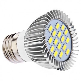 E26 E27 LED Strahler MR16 16 SMD 5630 450 lm Naturweiß