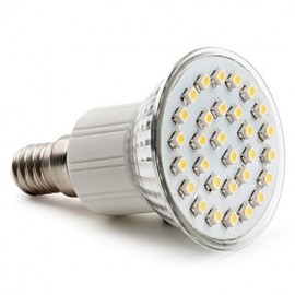 2W E14 GU10 E26 E27 LED Strahler PAR38 30 SMD 3528 90lm Warmweiß