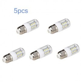 5 Stück E27 5 W 24 x 5730 SMD 500 lm LED Maisbirne (220 V)