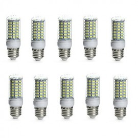 10 STÜCKE E14 G9 GU10 E26 E27 B22 69SMD 5730 850 950LM Warmweiß Weiß Dekorative Wasserdichte LED Maislichter