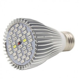 E27 40LED 22Rot12Blau2Weiß2IR2UV Vollspektrum LED Pflanzenwachstumslampen für die Gartenblüte (AC85 265V)