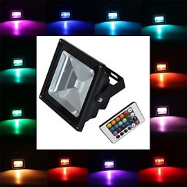 20W LED Flutlicht 1 High Power LED 1900 lm RGB Ferngesteuert