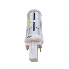 1 STÜCKE G24 8 Watt 26SMD 5730 100LM LM Warmweiß Naturweiß T Dekorative Maisbirnen AC 85 265