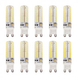 3 5 G9 LED Bi Pin Leuchten T 64 SMD 2835 3202 340 lm Warmweiß Kaltweiß Dimmbar Wasserdicht AC110V AC220V 10 Stk