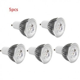 5 Stück 3 W GU10 GU5.3 E27 E14 350 lm Warm Kaltweiß LED Spotlichter (85 265 V)