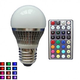 1 Stück E27 4 W 1X Hochleistungs LED dimmbar 32 Tasten ferngesteuert dekorative RGB LED Globe Glühbirnen AC85 265V