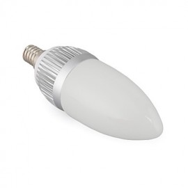 3 W LED Glühbirne – Kerzenform (E14 Fassung)