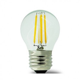 1 Stück E26 E27 4W 4 COB 400 lm Warmweiß G45 Edison Glühbirnen LED Glühbirnen Kein Blitz