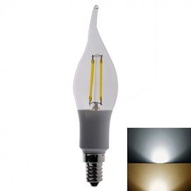 E14 3 W COB 450LM LM Warmweiß Kaltweiß LED Kerzenlichter