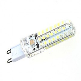 W Hochleistungs Maislicht auf G9 Basis SMD 2835 warmes Licht weißes Licht winzige LEDs (64 LEDs 550 lm)