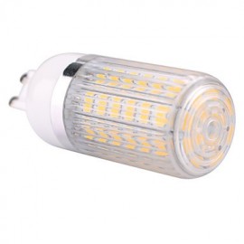 G9 15 W 60 x 5730 SMD 1500 LM 2800–3200 K 6000–6500 K Warmweiß Kaltweiß LED Maisbirne mit gestreifter Abdeckung (AC110 220 V)