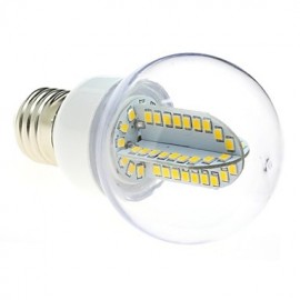 E26 E27 LED Globelampe G60 84 SMD 2835 500 lm Warmweiß