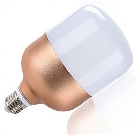 28 W E27 2600 lm Warmweiß Kaltweiß LED Globe Glühbirne aus Aluminium Spotlampe Roségold Gehäuse (AC160–265 V)