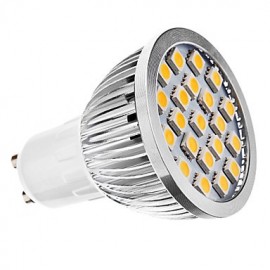 3W GU10 LED Strahler MR16 21 SMD 5050 240 lm Warmweiß