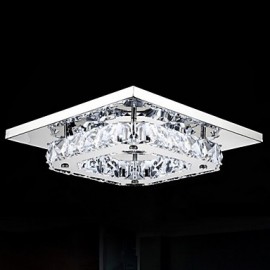 8W Moderne zeitgenössische LED Glühbirne enthalten Galvanisiertes Metall Unterputz Schlafzimmer