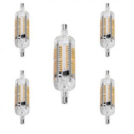 5W R7S LED Maislampen T 104 SMD 3014 800 lm Warmweiß Kaltweiß Dekorativ Wasserfest 5 pcs