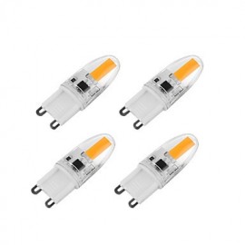 6W G9 LED Zweistiftlampen 1 COB 550 lm Warmweiß Kaltweiß Sensor Dekorativ AC 220 240V 4 Stück Packung