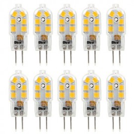 10 Stück G4 4W 14*2835SMD 300 360LM Warm Kaltweiß T DC 10 12V AC 220 240V