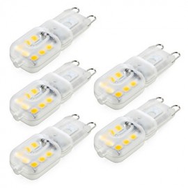 4W G9 LED Zweistiftlampen 14 SMD 2835 300 360 lm Warmweiß Kaltweiß 5 Stk