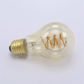 stücke Dimmbare A19 E27 Neue Design Weiche LED Filament 4W LEDintage Lampe Birne Spirale Edison birne Kommerziellen Licht birne 220 240V