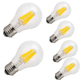 6 Stück 12 W E26 E27 LED Glühbirnen A60 (A19) 12 COB 1000 lm Warmweiß Kaltweiß Dekorativ