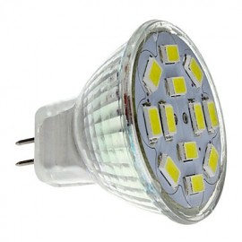 6W GU4(MR11) LED Strahler MR11 12 SMD 5730 570 lm Naturweiß DC 12