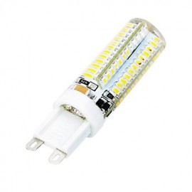 G9 Cross Silikondichtung 12 W 800–900 lm 6500 K 3000 K 104 x SMD 3014 LED Kalt Warmweiß Glühbirne Lampe (AC 220 V)