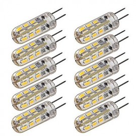 1 5 W G4 LED Maiskolben T 24 SMD 3014 100 120 lm Warmweiß Kaltweiß Dimmbar Dekorativ DC 12 10 Stk