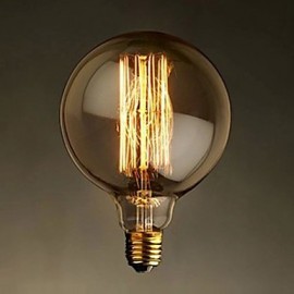 E27 40W G125 Gerader Draht Große Glühbirne Edison Retro Dekorative Glühbirnen