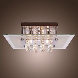 Deckenleuchte Modern Crystal Living 5 Lichter